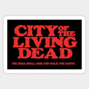 City of the Living Dead Sticker